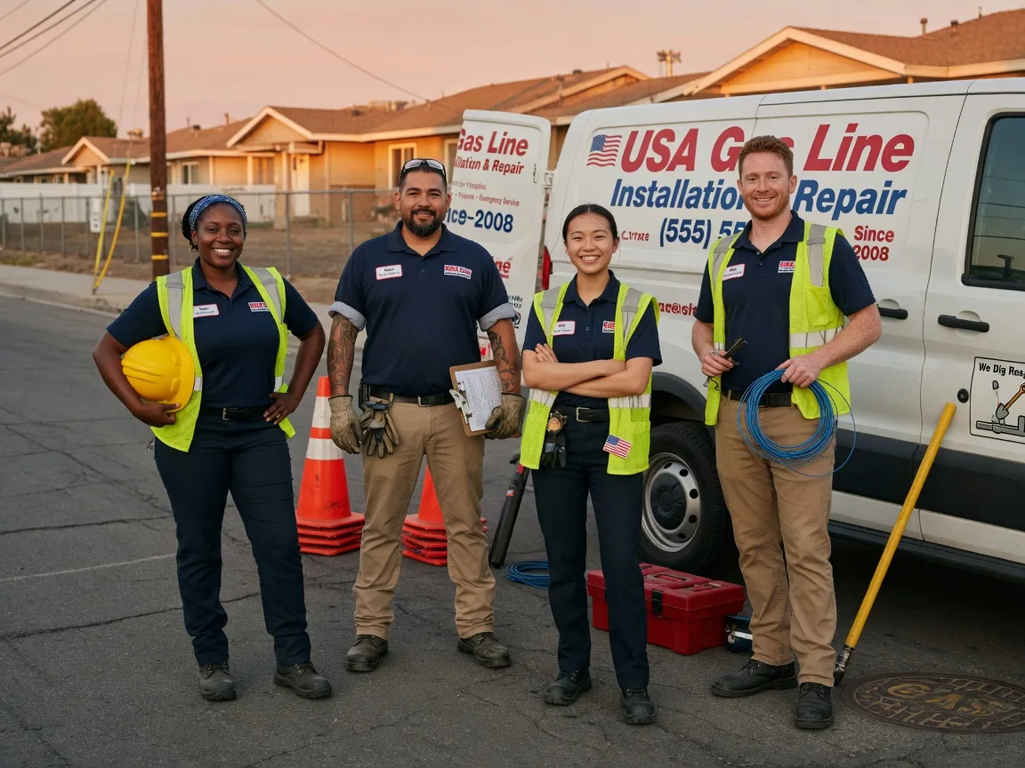 Gas Line Installation company in Jennings, OK